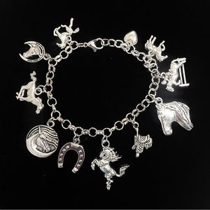 Horse Charm Bracelet